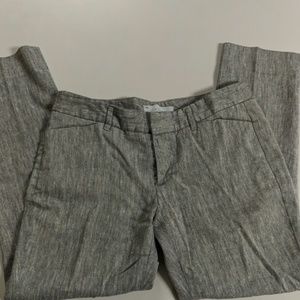 Gap slim cropped pants size 0